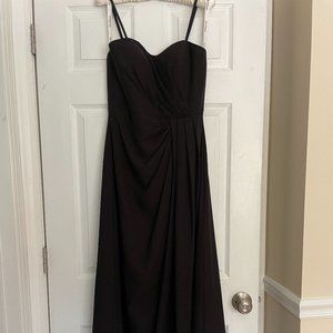 Black Bridesmaid Dress